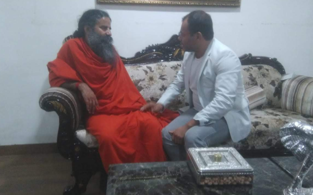 Ranjeet_Chaturvedi_baba_ramdev